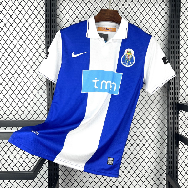 2009-10 FC Porto Retro Home Soccer Jersey Shirt